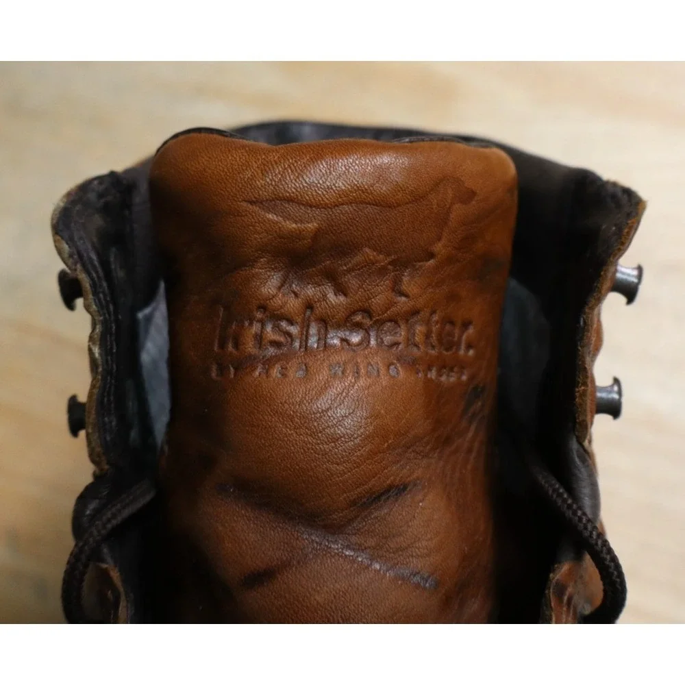 Irish Setter Gore-Tex Soft Paws Chukka Mens Leather‎ Work Boots Size 8.5 D Brown
